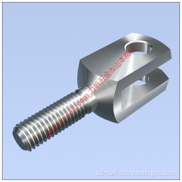 Clevis with Male Thread